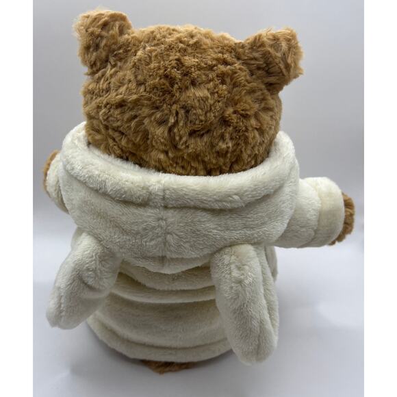 RARE Jellycat Bartholomew Bear with Bathrobe Stuffed Animal, 10 inches - NWT - Picture 3 of 7